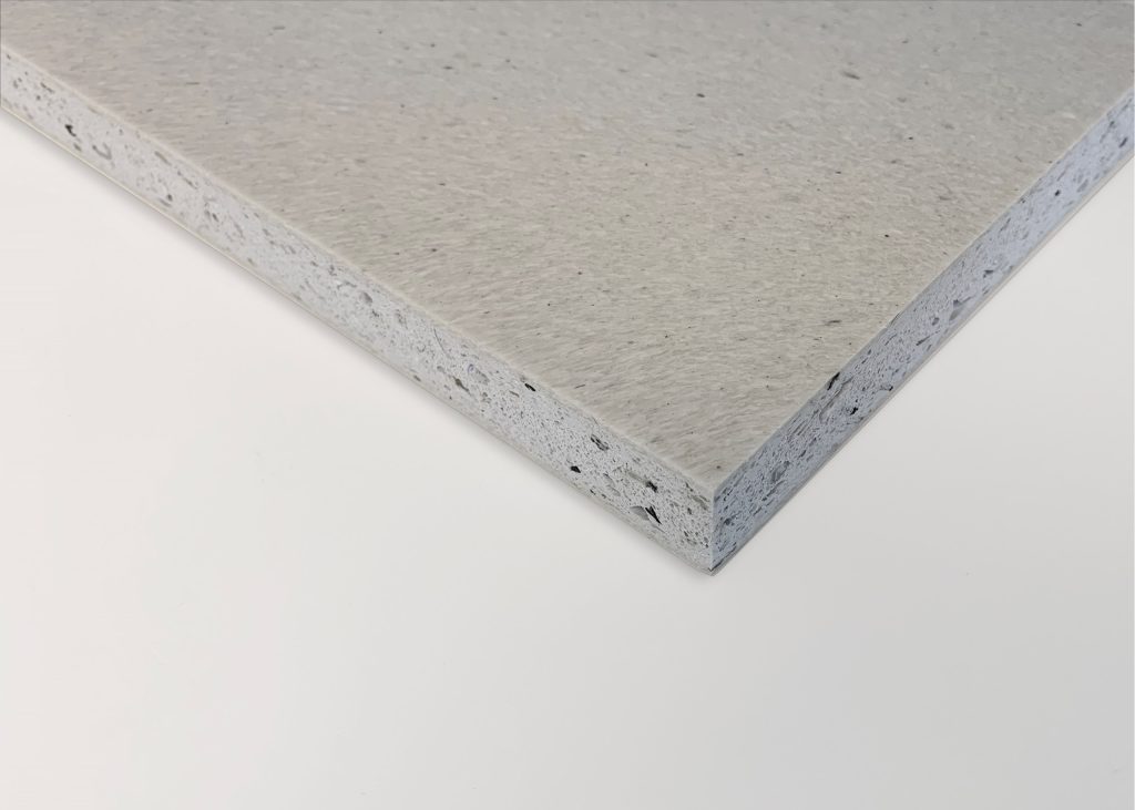 Ekoply 19 mm White Grey genbrugsplast