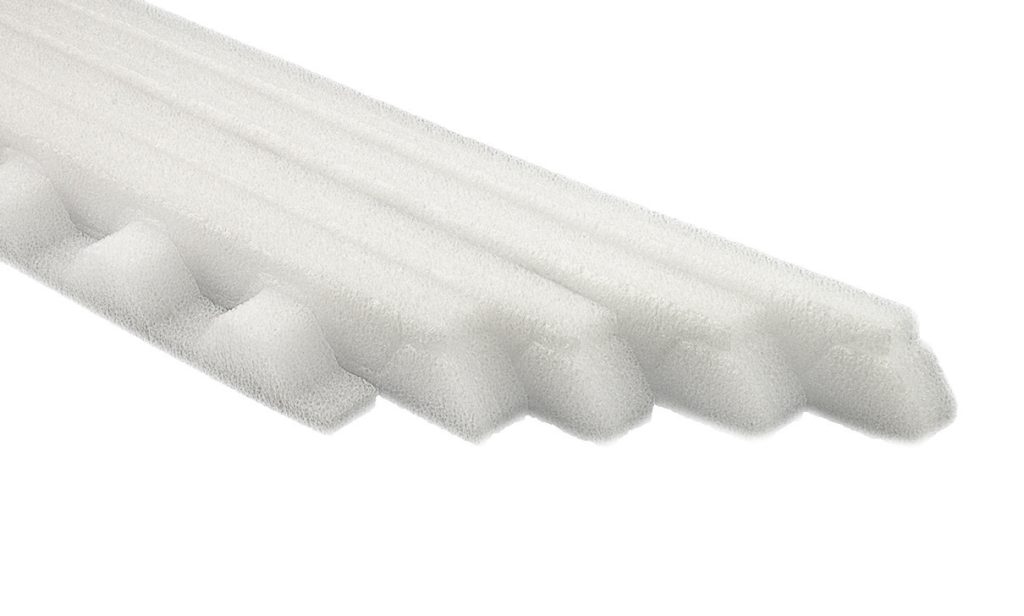 Esslon Tætningsliste Hvid 10-pak - til 75/20 trapezplader