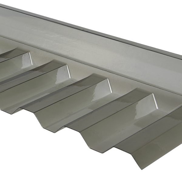 Suntuf Murprofil 76/18 Røgfarvet 126 cm