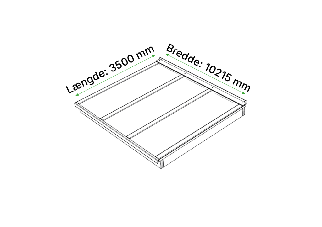 Komplet termotag 16mm opal 10 m x 350 cm