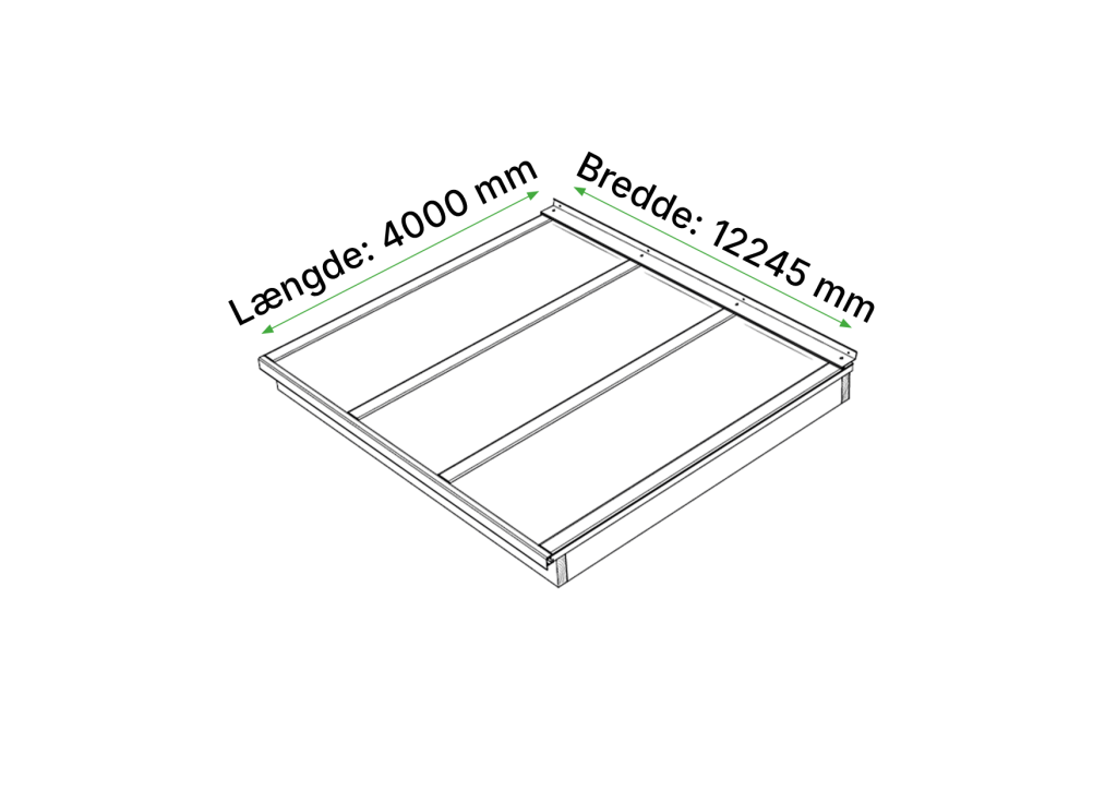 Komplet termotag 16mm opal 12 m x 400 cm