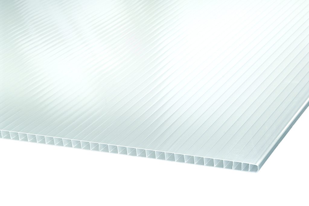 Lavpris Kanalplade 10 mm opal 400 x 105 cm