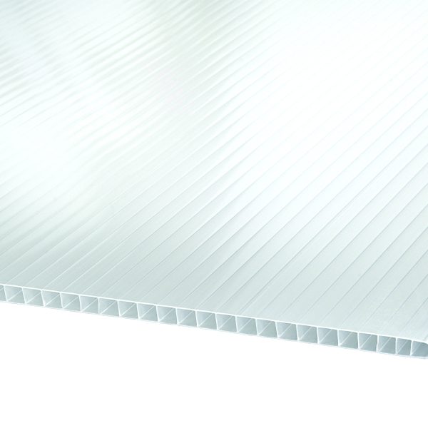 Lavpris Kanalplade 10 mm opal 600 x 105 cm